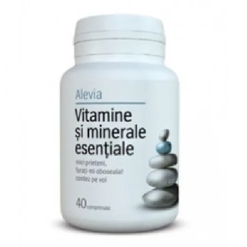 Vitamine&Minerale Esentiale 40cpr Alevia