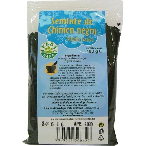 Seminte de Chimen Negru 100gr Herbalsana
