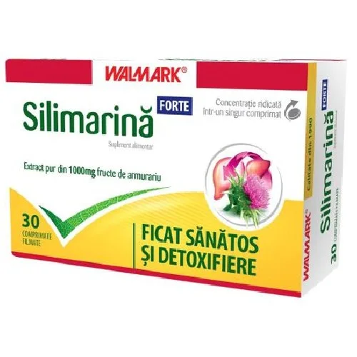 Silimarina Forte, 1000mg, 30cps, Walmark