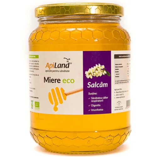 Miere Salcam Eco 1kg, Apiland