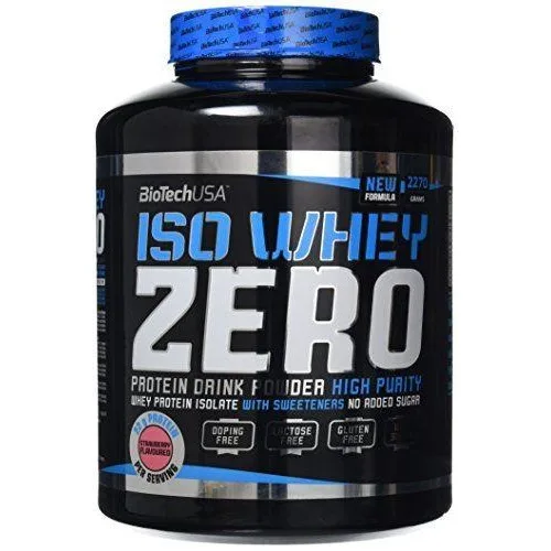 Iso Whey Zero 2270gr Zmeura BiotechUSA