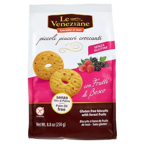 Biscuiti Cu Fructe De Padure Le Veneziane 250g . Naturking