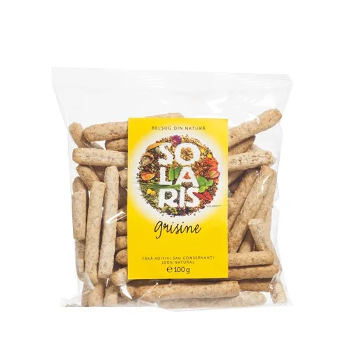 Grisine Cu Seminte De In 100g Solaris