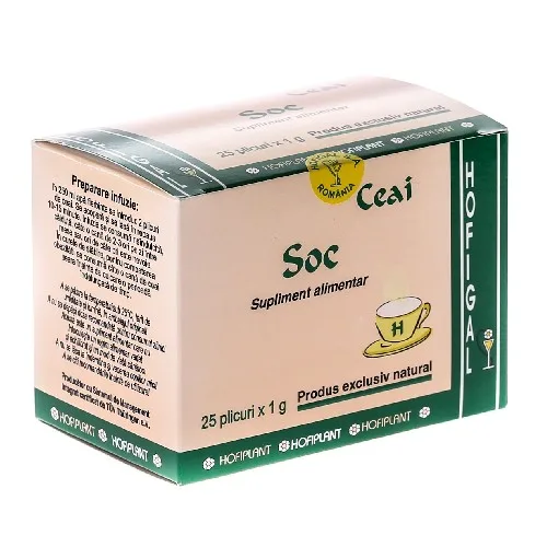 Ceai Soc 25dz 1gr Hofigal
