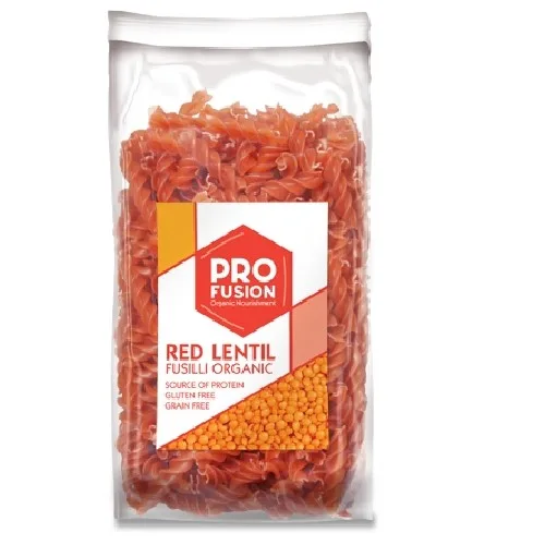 Fusilli din Linte Rosie Bio 300gr Profusion