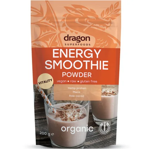 Energy Mix Pulbere Raw Bio 200gr (Canepa, Cacao Raw, Maca)
