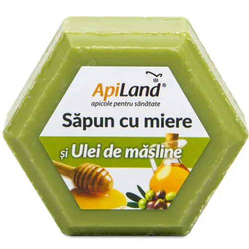 Sapun Miere si Ulei De Masline 100gr Apiland