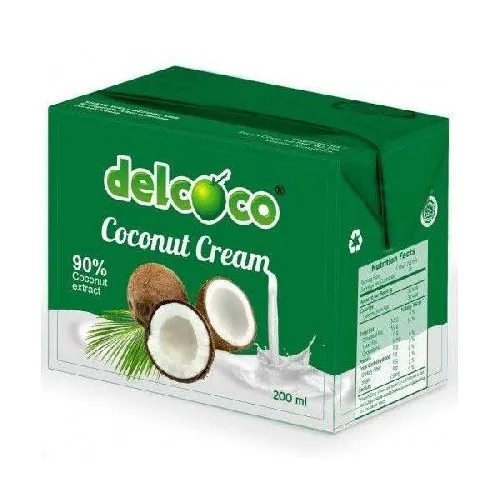 Crema de Cocos, 200ml, Delcoco
