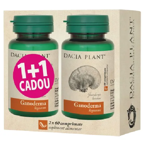 Ganoderma 60tab 1+1 Gratis Dacia Plant