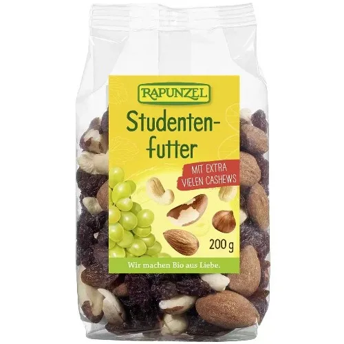 Amestec Studentesc Cu Stafide Eco 200g, Rapunzel