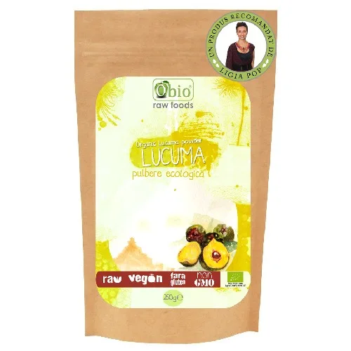 Lucuma Pulbere Bio 250gr Obio