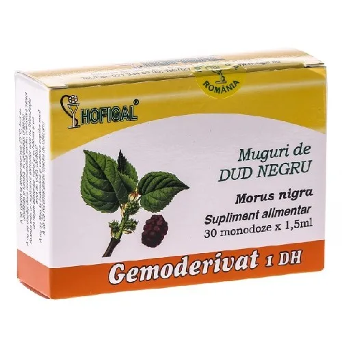 Gemoderivat Dud Negru 30monodoze Hofigal