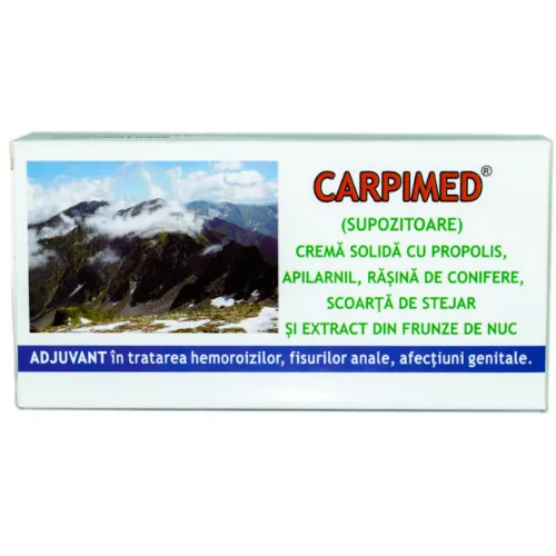 Supozitoare Carpimed Plant 1.5g*10 Elzin Plant