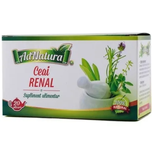 Ceai Renal, 25 plicuri, AdNatura