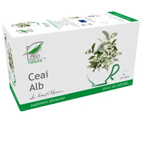 Ceai Alb 20dz Pro Natura