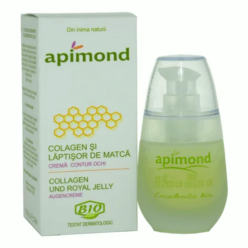 Colagen si Laptisor de Matca. Crema Contur Ochi 30ml Apimond