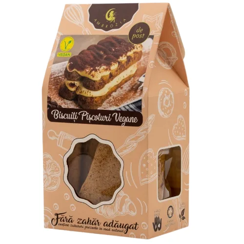 Piscoturi Vegane 130gr Hiper Ambrozia