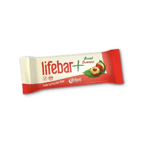 Baton Lifebar cu Nuci Braziliene si Guarana 47gr Lifefood
