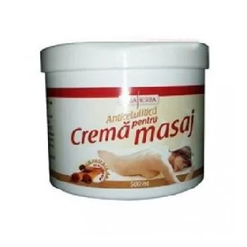 Crema Masaj Anticel Cofeina 500ml Casa Herba