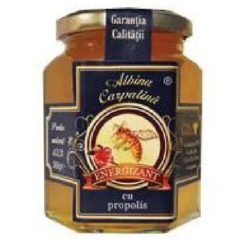 Miere cu Propolis 360gr  Apicola Pastoral Georgescu