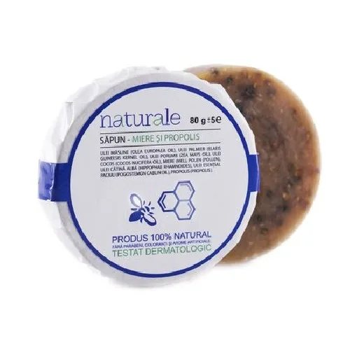 Sapun Miere si Propolis 80gr Naturale
