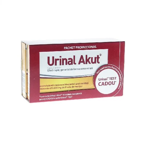 Urinal Akut 10cpr + Urinal Test