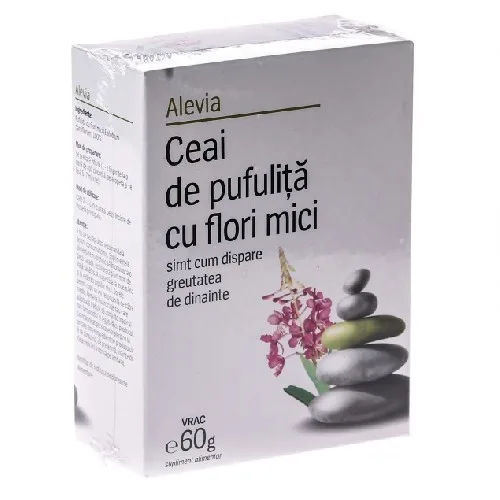 Ceai de Pufulita cu Flori Mici 60gr Alevia