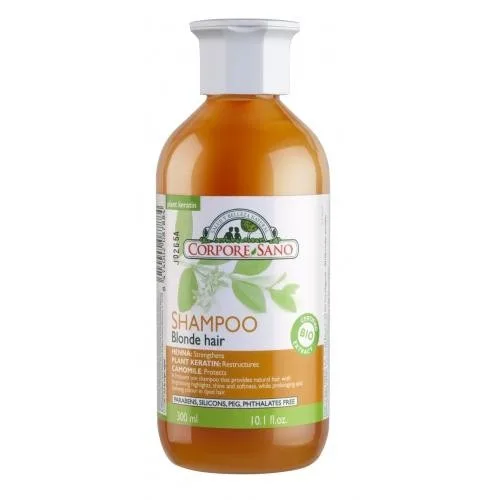 Sampon cu Henna pentru Par Blond 300ml Corpore Sano