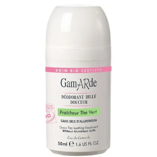 Deodorant Natural Roll-On cu Ceai Verde Bio 50ml GamARde