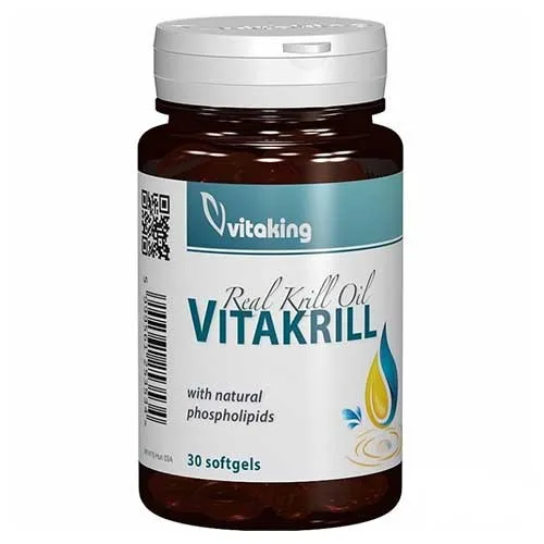Ulei Vitakrill 500mg 30cps, Vitaking