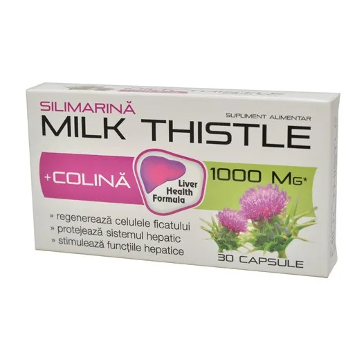 Milk Thistle 30 cps Zdrovit Romimex