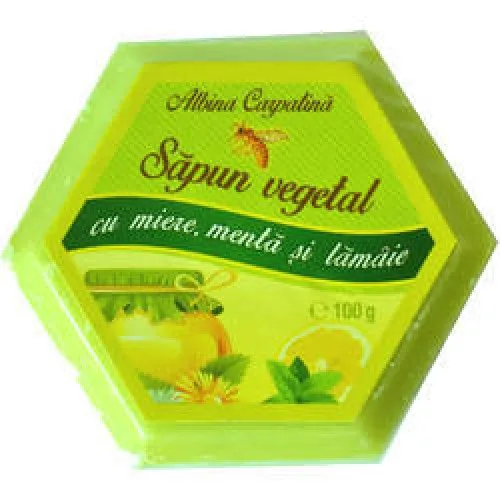 Sapun cu Miere, Menta si Lamaie 100gr