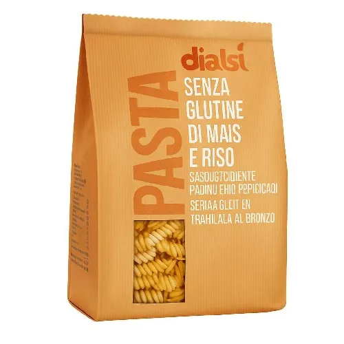 Fusilli din Porumb si Orez, 400g, Dialcos