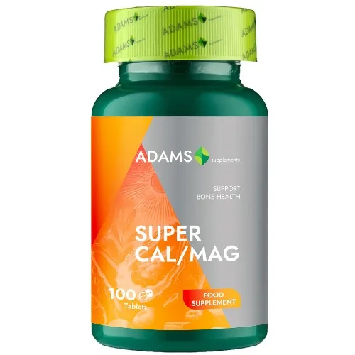 Super Cal-Mag, 100 tab, Adams Supplements