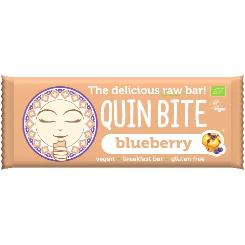 Baton Organic cu Coacaze Quin Bite 30gr