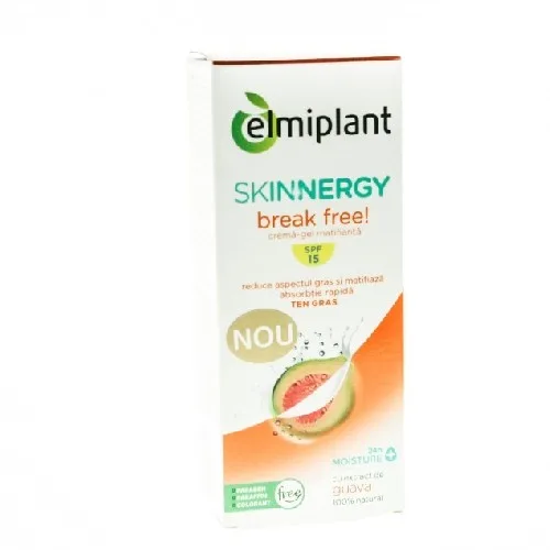 Skinnergy Crema-Gel Matifiant Ten Gras 50ml Elmiplant