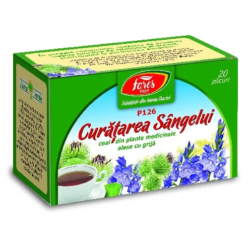 Ceai Curatarea Sangelui 20plicuri Fares