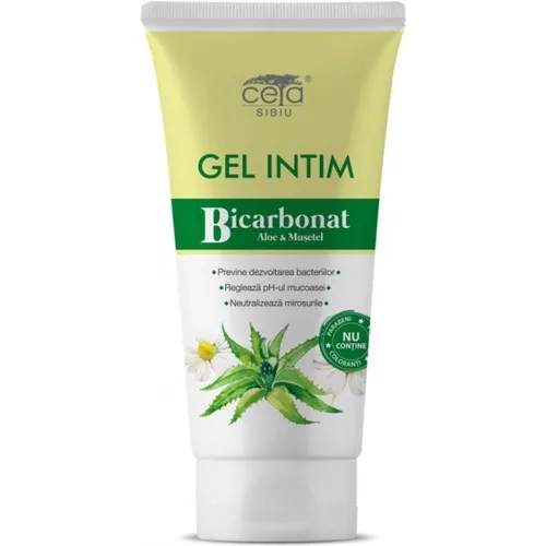 Gel Intim Bicarbonat&Aloe&Musetel 200ml Ceta