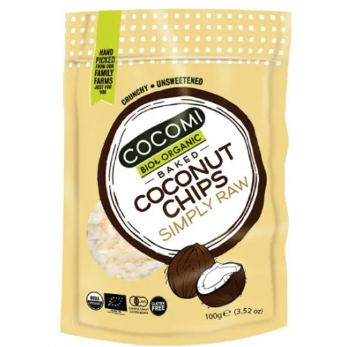 Chips de Cocos Raw (bio) 100gr Cocomi