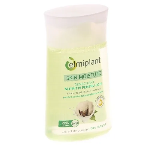 Skin Moisture Demachiant Nutritiv pentru Ochi 125ml Elmiplant