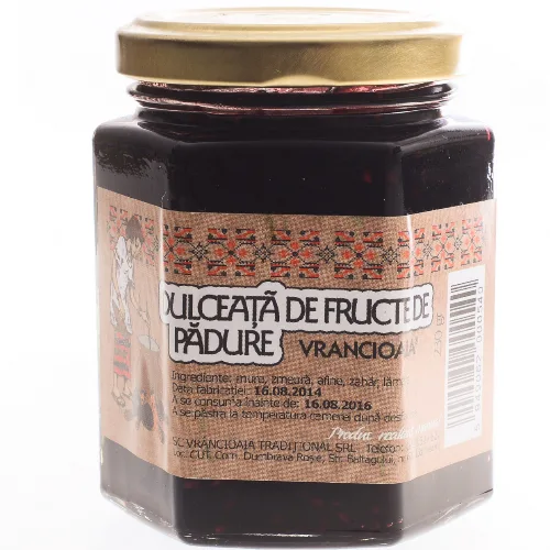 Dulceata de Fructe de  Padure 230g Vrancioaia