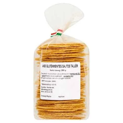 Saratele cu Cascaval fara Gluten Andi 200g Mpline