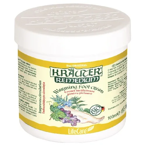 Crema Incalzitoare Picioare 100ml Krauter