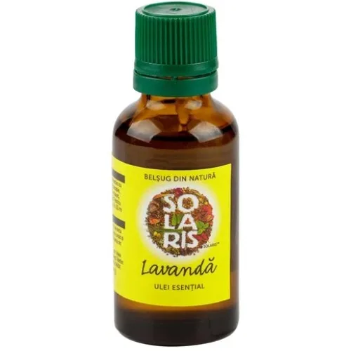 Ulei esential lavanda, 30ml, Solaris