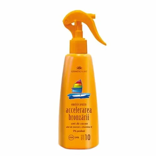 Emulsie Ptr Accelerarea Bronzarii SPF10 200ml Cosmetic Plant