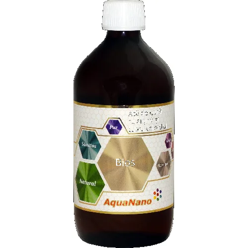 Apa de Gura Argint si Cupru Coloidal, 12ppm, 480ml, AquaNano