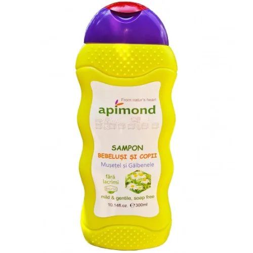 Sampon Bebelusi cu Aloe Vera si Bisabolol 300ml Apimond