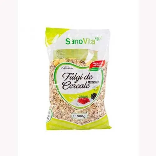 Fulgi De Cereale Si Porumb, 500g, Sano Vita