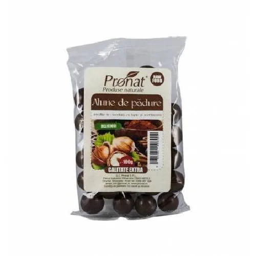 Alune De Padure Invelite In Cioco Lapte si Scortisoara 100gr 