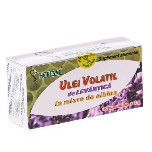 Ulei de Levantica in Miere 30monodoze Hofigal